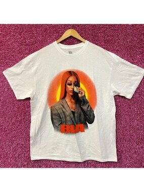 Bia Money Tears Graphic Design Hip-Hop T-Shirt Large